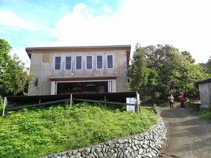 高知県四万十市地域おこし協力隊の三木さん来牧(松本撮影)