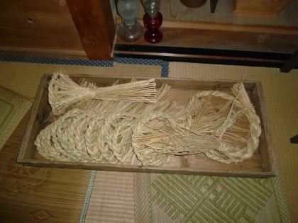 今年も立派な注連縄ができました
