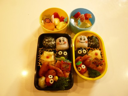 若嫁が作った親子遠足用の弁当