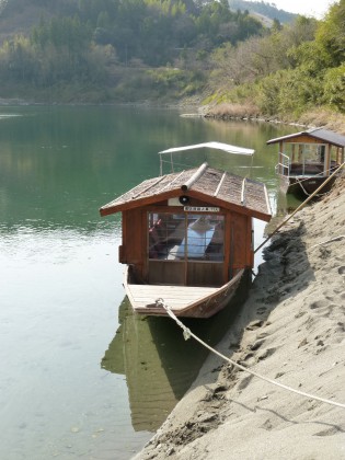 屋形船の船着場