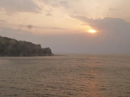 夕映えの佐賀関