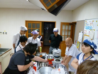 指導をしてくれた元団子屋さんたち