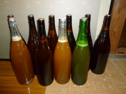 第二回目の採蜜作業で10升の蜂蜜が採れました