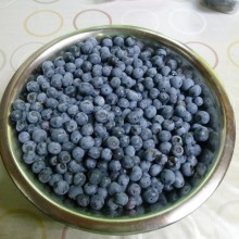 美味しく熟したブルーベリー