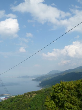 人間牧場から見える絶景