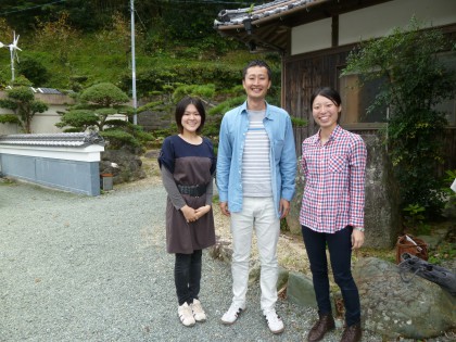 島根県からやって来た三人の若者たち