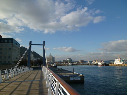 珍しい小さな開閉式勝鬨橋