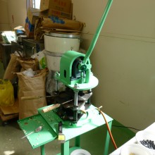 購入したポン菓子製造機