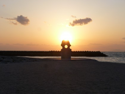 昨日の夕景