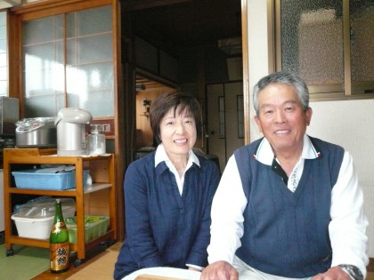 久しぶりに和歌山から帰省した弟夫婦