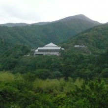 川岸に見える星羅四万十周辺
