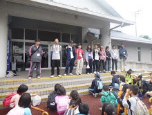子ども体験塾に参加したジュニアリーダーたち